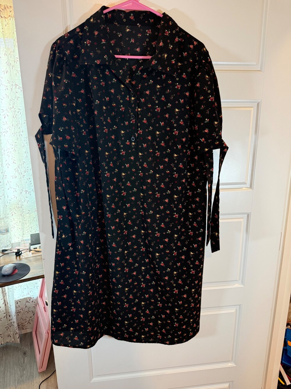 SHEIN Curve Floral Dress 1XL